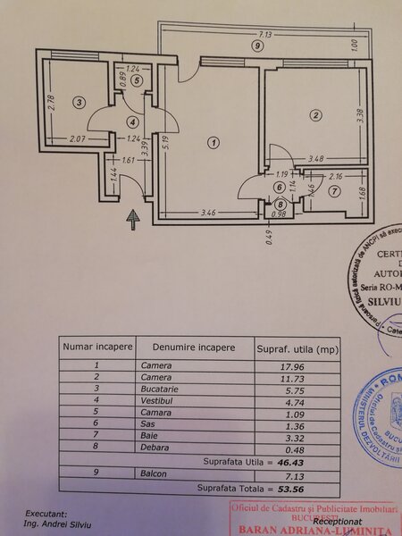 Ion Mihalache, Hotel Samaa